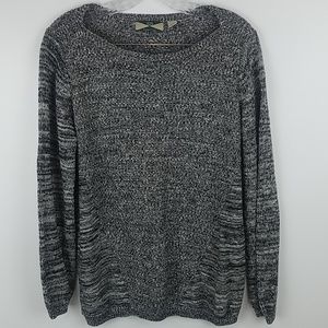 525 AMERICA | GRAY MARLED SWEATER